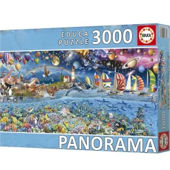 Educa La Vie - Panorama - puzzle de 3000 pièces