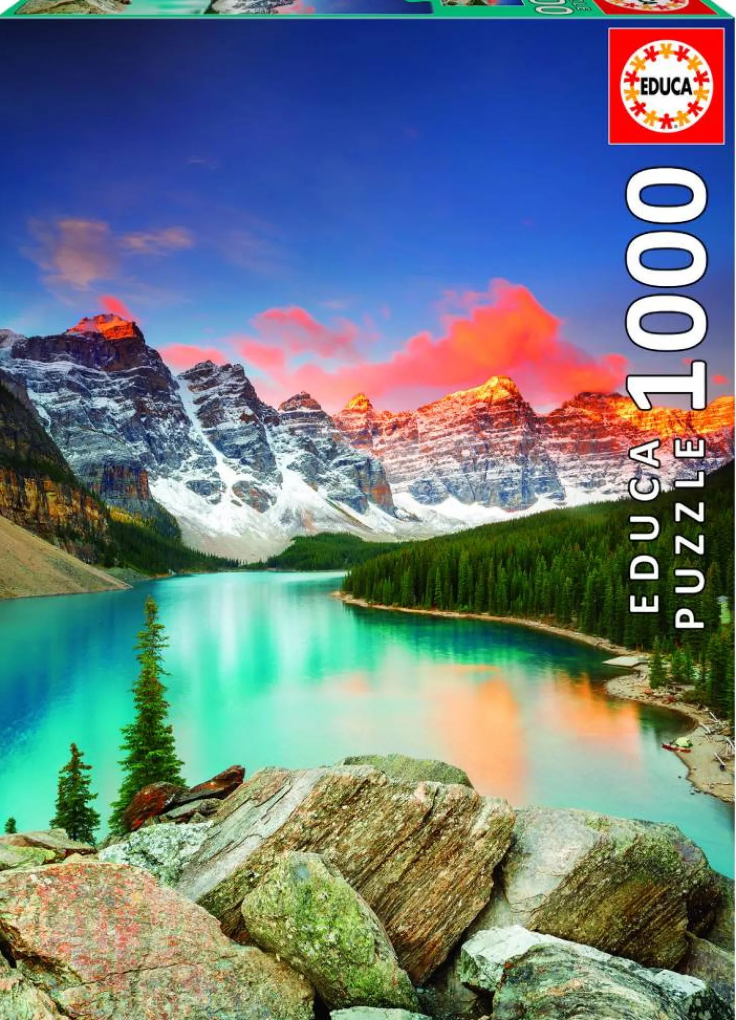 Educa Lac de montagne au Canada - puzzle de 1000 pièces