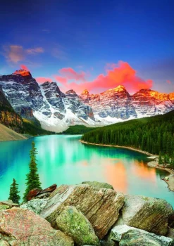 Educa Lac de montagne au Canada - puzzle de 1000 pièces