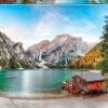 Educa Lago di Braies en automne - puzzle de 3000 pièces