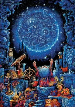Educa L'astrologue - Glow in the Dark - puzzle 1000 pièces