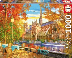 Educa L'autome à Notre Dame - puzzle de 1000 pièces