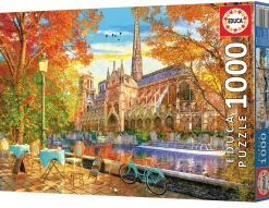 Educa L'autome à Notre Dame - puzzle de 1000 pièces