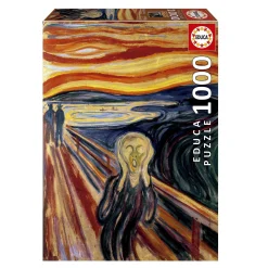Educa Le Cri - Edvard Munch - puzzle de 1000 pièces