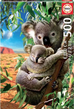 Educa Le Koala et son petit - puzzle de 500 pièces