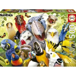 Educa Le Petit Oiseau Va Sortir - Selfie - puzzle de 500 pièces