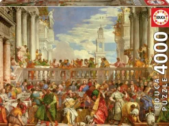 Educa Les Noces de Cana - Paolo Veronese - puzzle de 4000 pièces