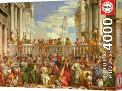 Educa Les Noces de Cana - Paolo Veronese - puzzle de 4000 pièces