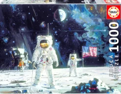 Educa Les premiers hommes sur la lune - 1000 pièces