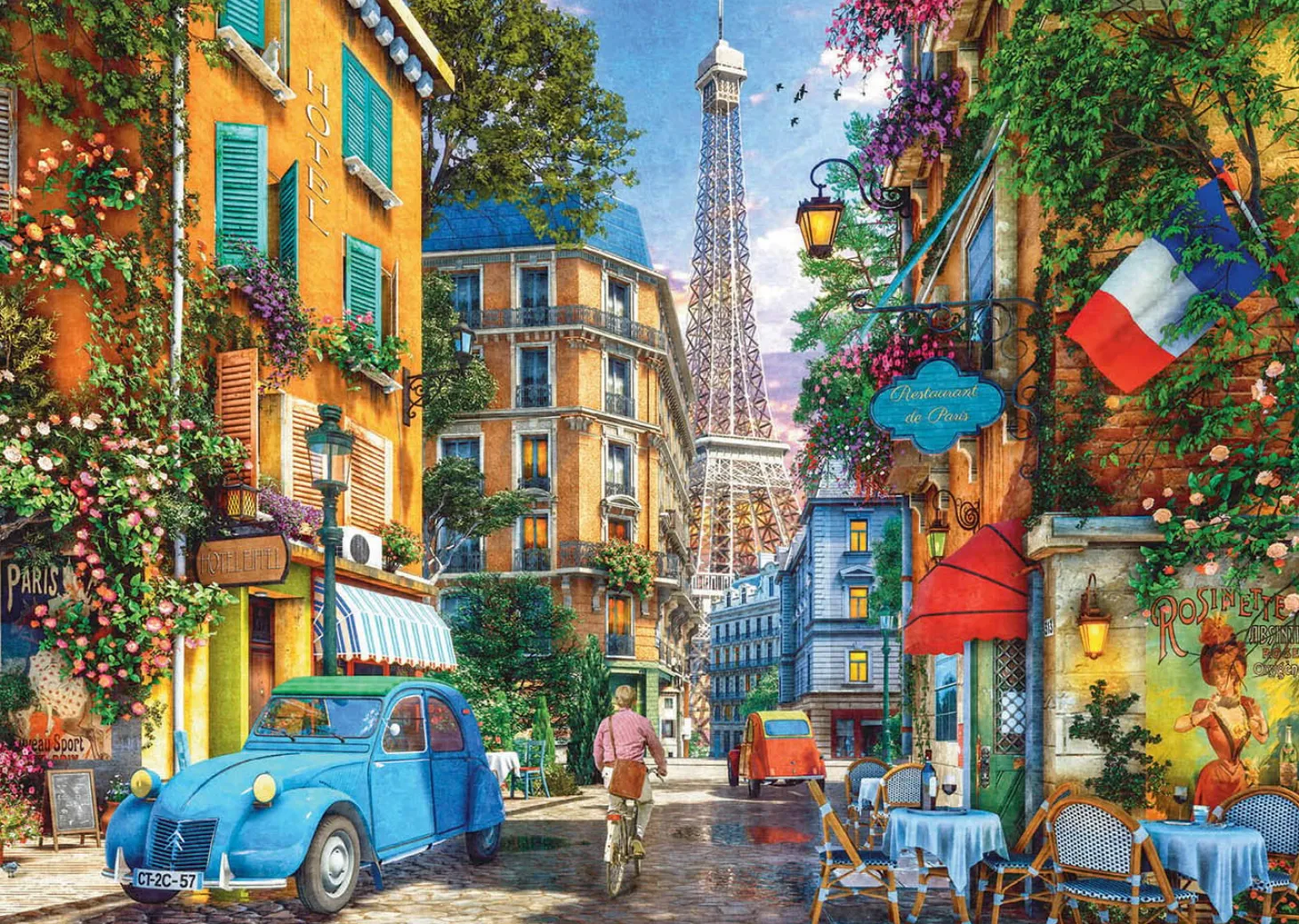 Educa Les Rues de Paris - puzzle de 4000 pièces