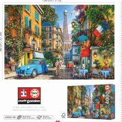Educa Les Rues de Paris - puzzle de 4000 pièces