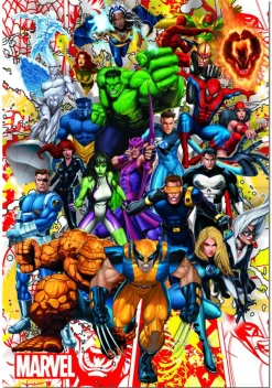 Educa Les super-héros de Marvel - puzzle de 500 pièces