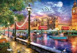 Educa Londres au coucher du soleil - puzzle de 2000 pièces