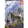 Educa Loups sur les rochers - puzzle de 500 pièces