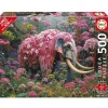 Educa Éléphant fleuri - puzzle de 500 XL pièces