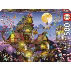 Educa Maison de conte de fée - puzzle de 500 pièces