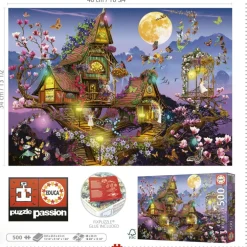 Educa Maison de conte de fée - puzzle de 500 pièces