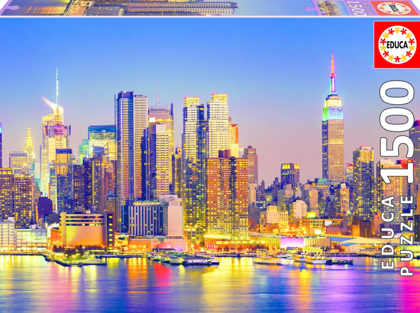 Educa Manhattan la nuit - puzzle de 1500 pièces