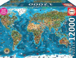 Educa Merveilles du monde - puzzle de 12000 pièces
