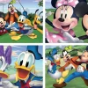 Educa Mickey Mouse et amis - 4 puzzles of 20 / 40 / 60 / 80 pieces