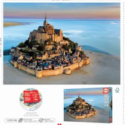 Educa Mont-Saint-Michel - puzzle de 1000 pièces