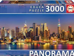 Educa New York Skyline Panorama - puzzle de 3000 pièces