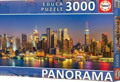 Educa New York Skyline Panorama - puzzle de 3000 pièces