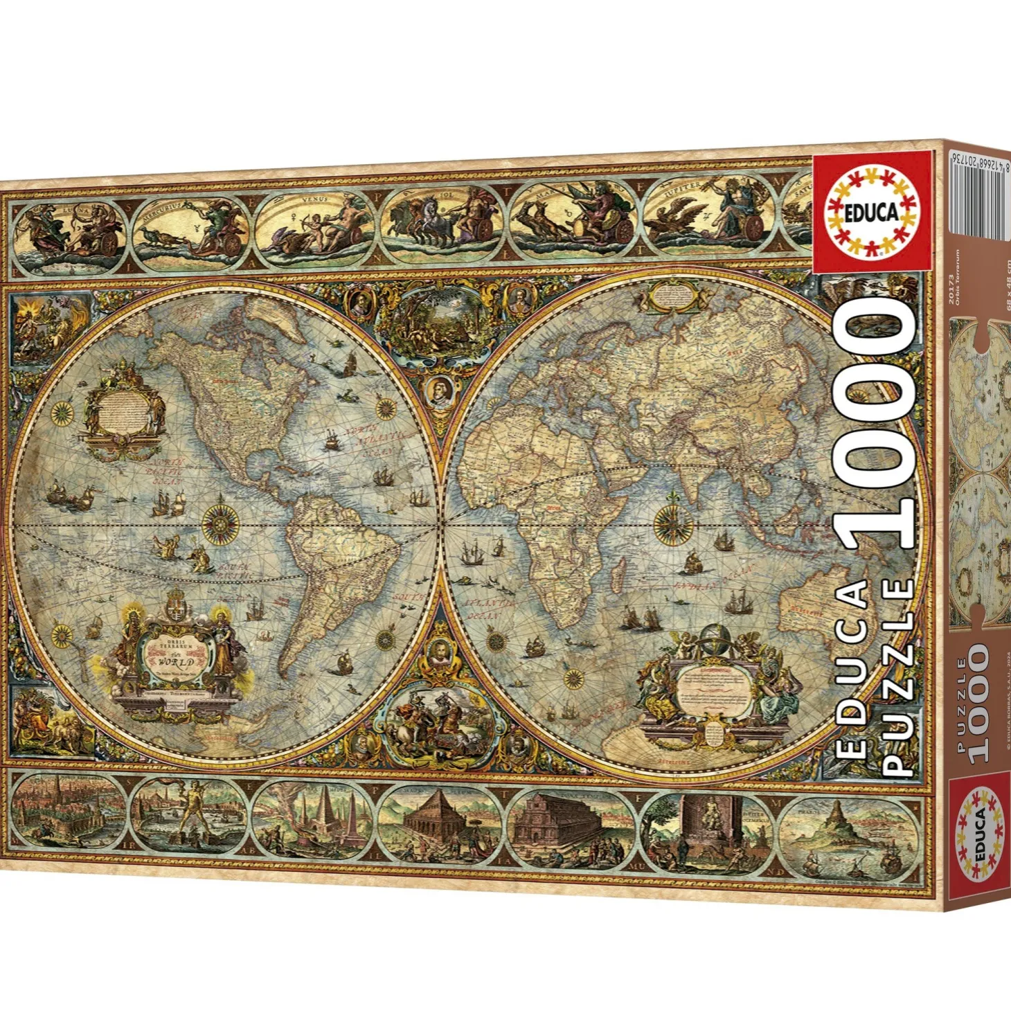 Educa Orbis Terrarium - puzzle de 1000 pièces
