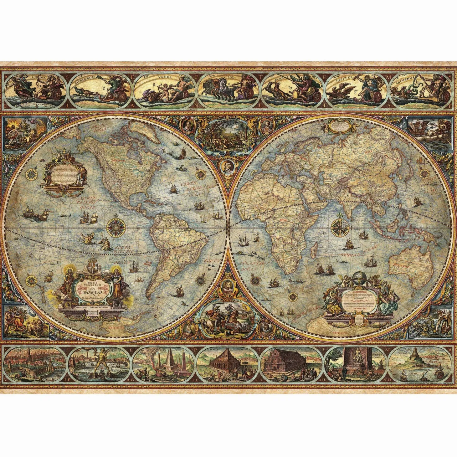Educa Orbis Terrarium - puzzle de 1000 pièces