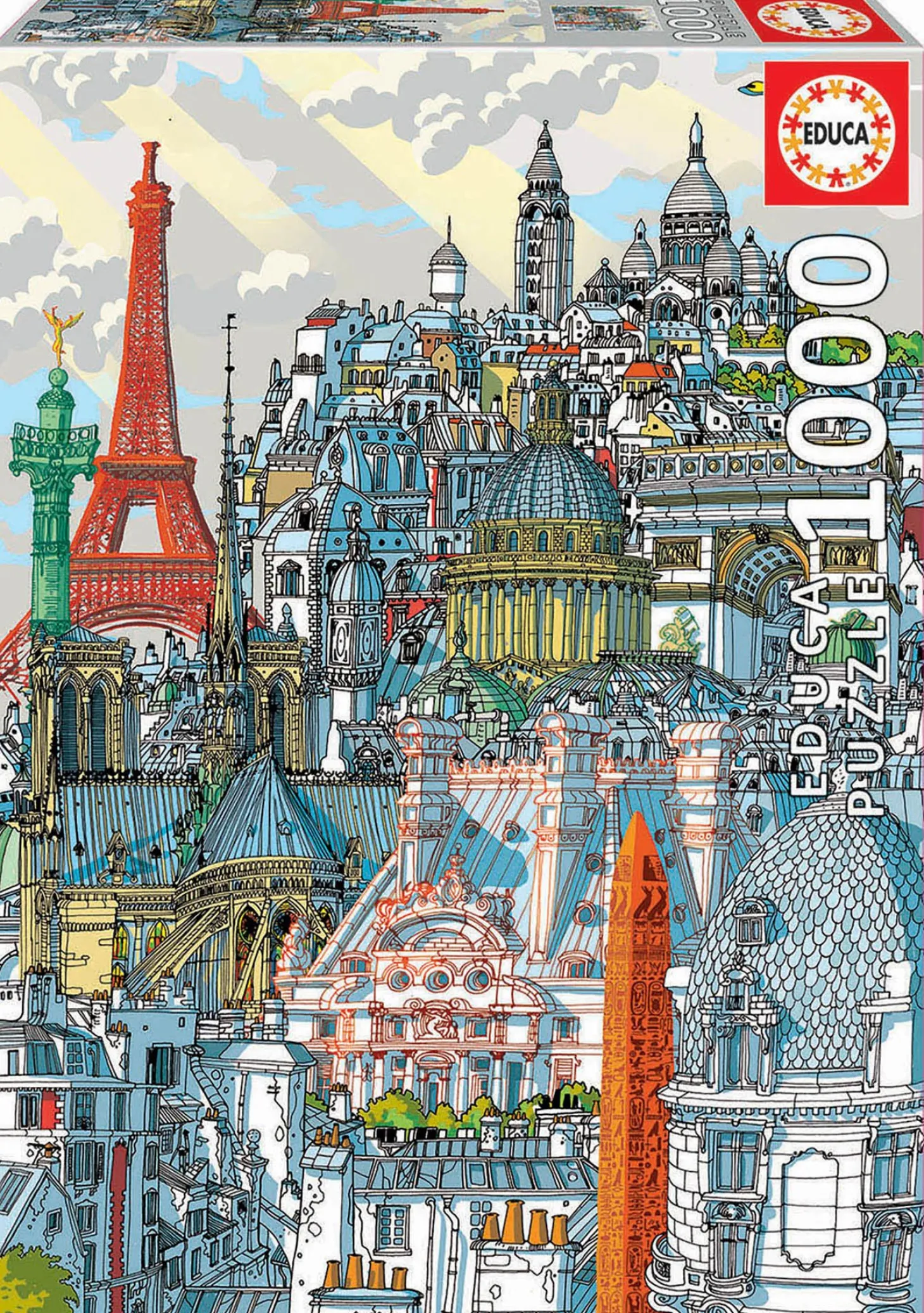 Educa Paris - Carlo Stanga - puzzle de 1000 pièces