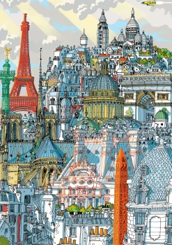 Educa Paris - Carlo Stanga - puzzle de 1000 pièces
