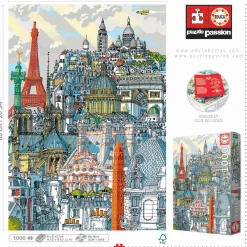 Educa Paris - Carlo Stanga - puzzle de 1000 pièces