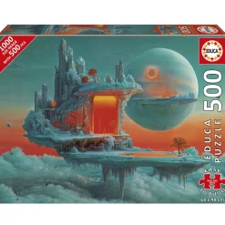 Educa Planète de Feu et de Glace - puzzle de 500 XL pièces