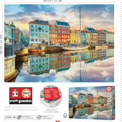 Educa Port de Copenhague - puzzle de 2000 pièces