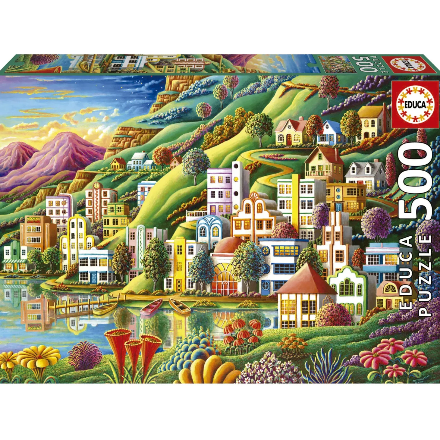 Educa Puerto Escondido - puzzle de 500 pièces