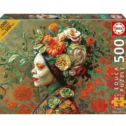 Educa Reine Lézard - puzzle de 500 XL pièces