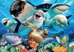 Educa Selfie sous l'eau - puzzle de 100 pièces