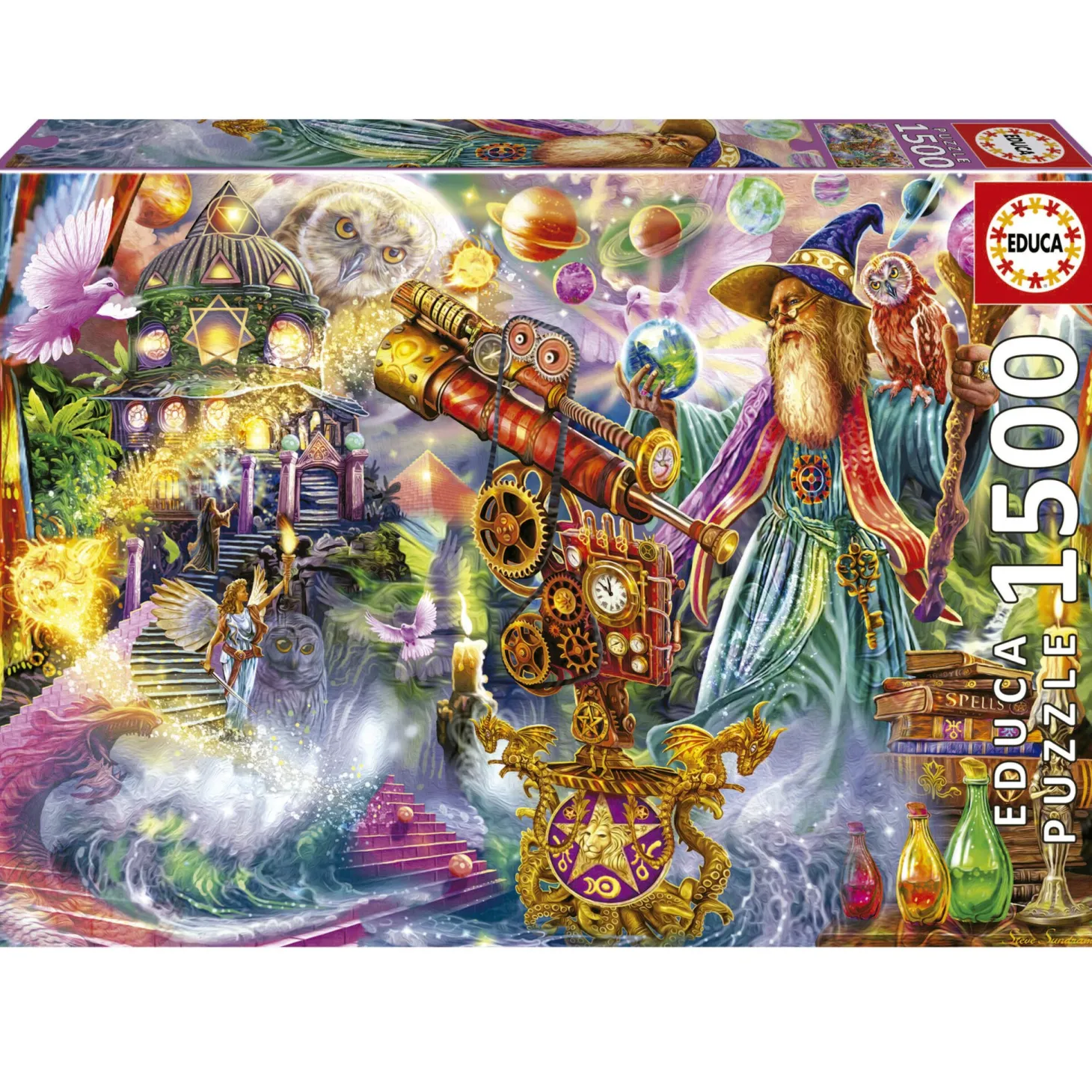 Educa Sortilège Magique - puzzle de 1500 pièces