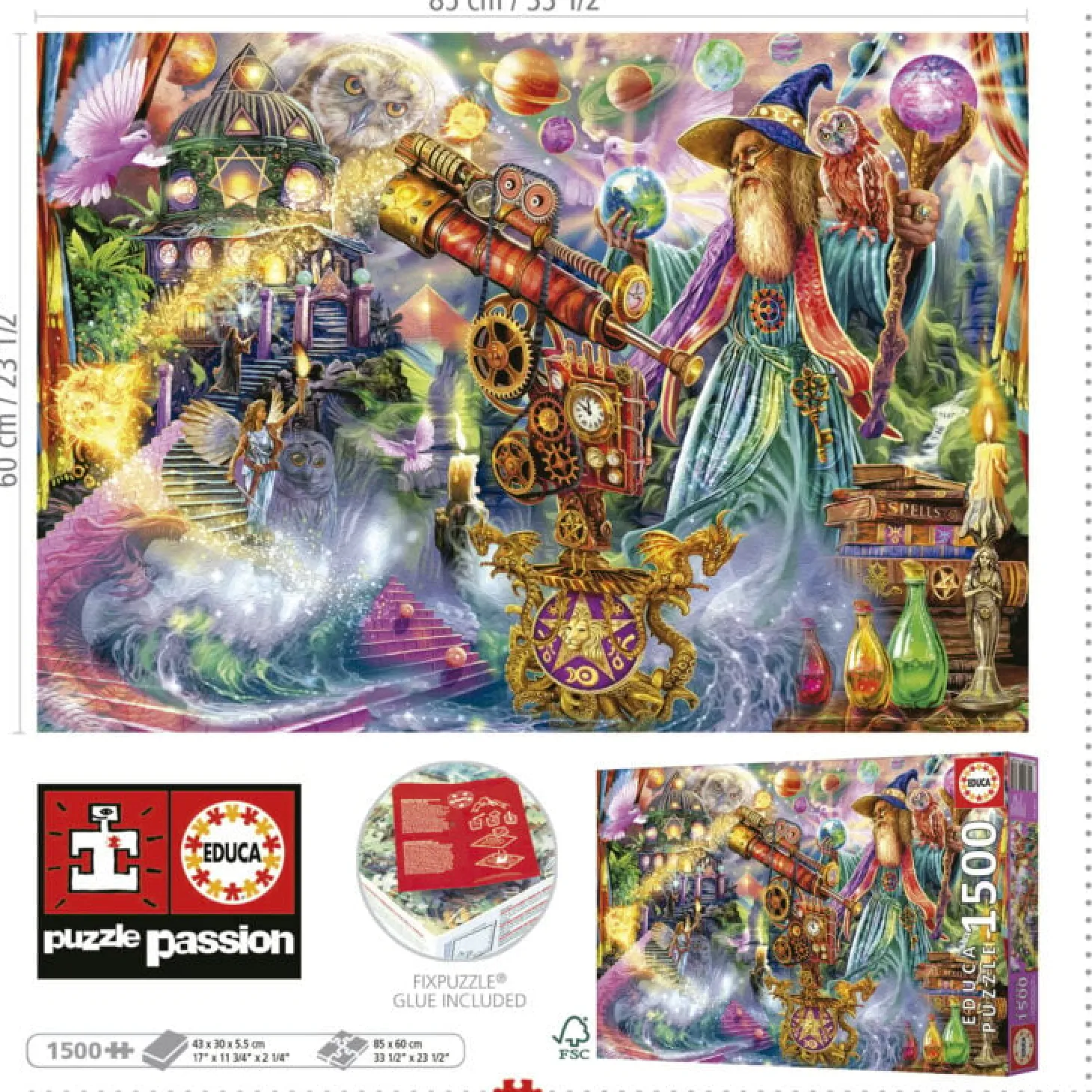 Educa Sortilège Magique - puzzle de 1500 pièces