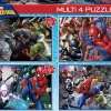 Educa Spiderman - 4 puzzles of 50 / 80 / 100 / 150 pieces