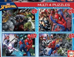 Educa Spiderman - 4 puzzles of 50 / 80 / 100 / 150 pieces