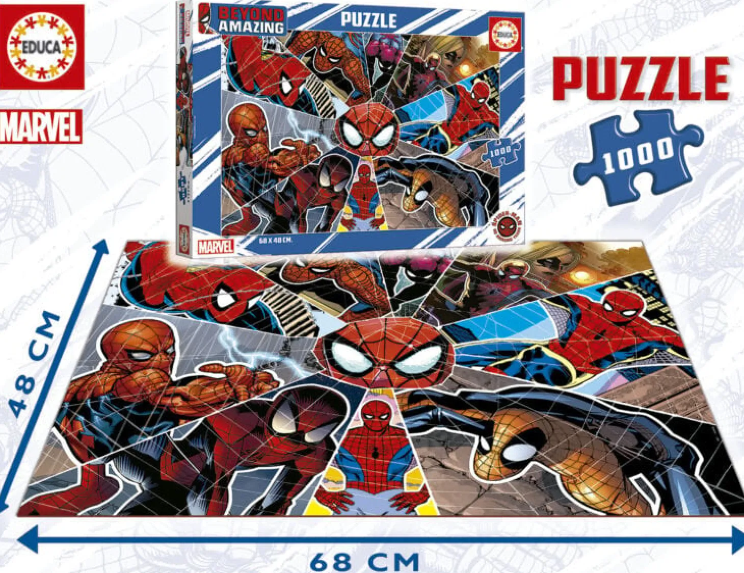 Educa Spider-Man Beyond Amazing - puzzle de 1000 pièces