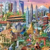 Educa Symboles d'Asie - puzzle de 1500 pièces