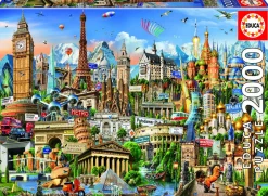 Educa Symboles d'Europe - puzzle de 2000 pièces