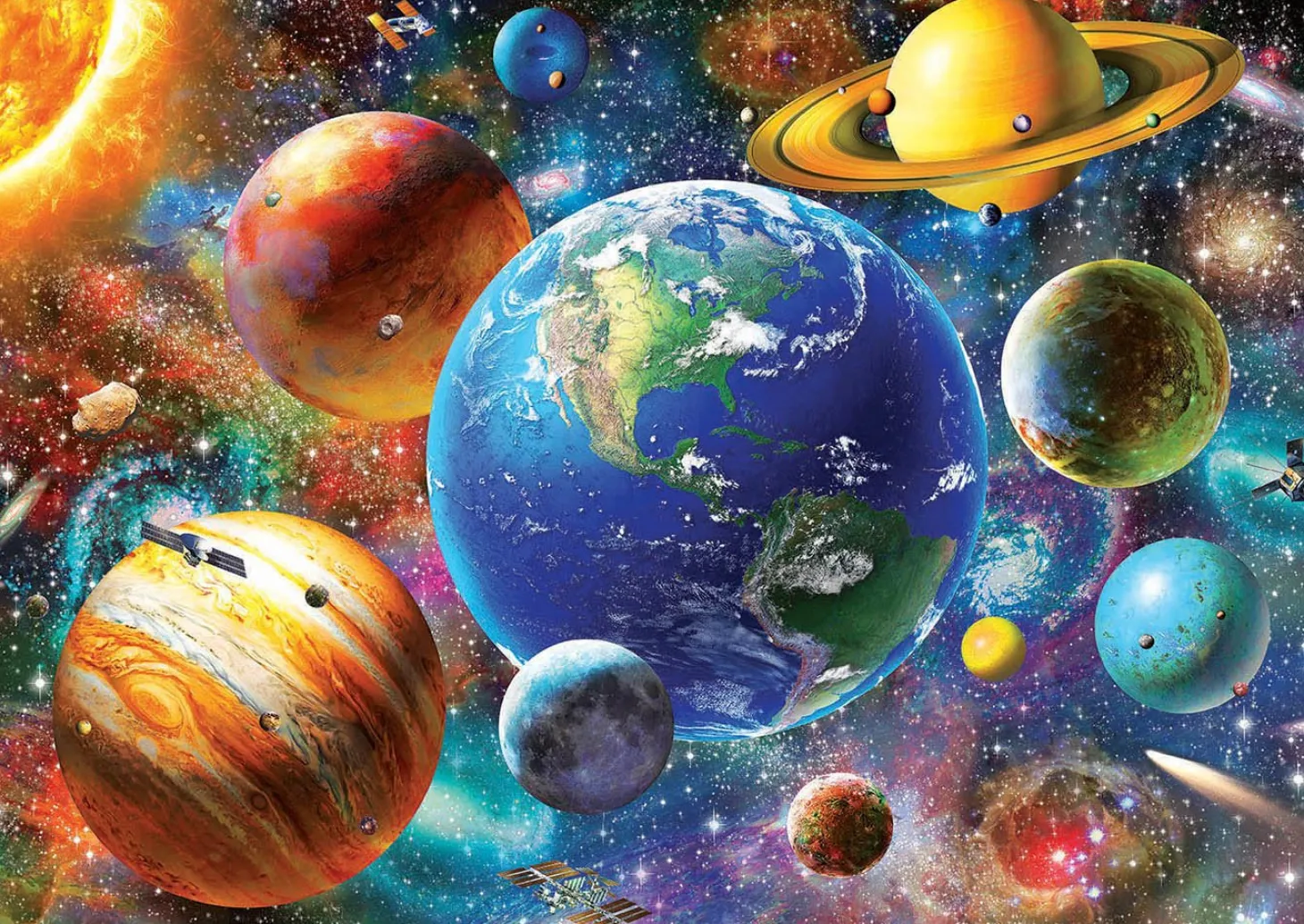 Educa Système Solaire - puzzle de 500 pièces