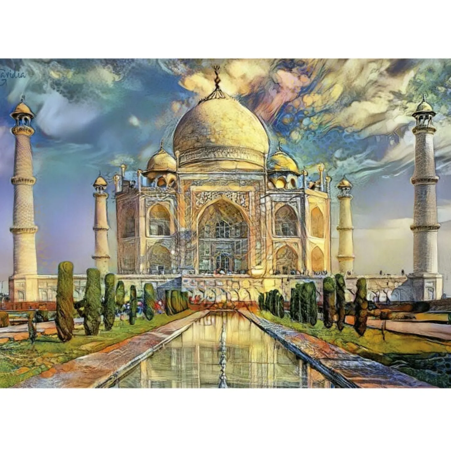 Educa Taj Mahal - puzzle de 1000 pièces