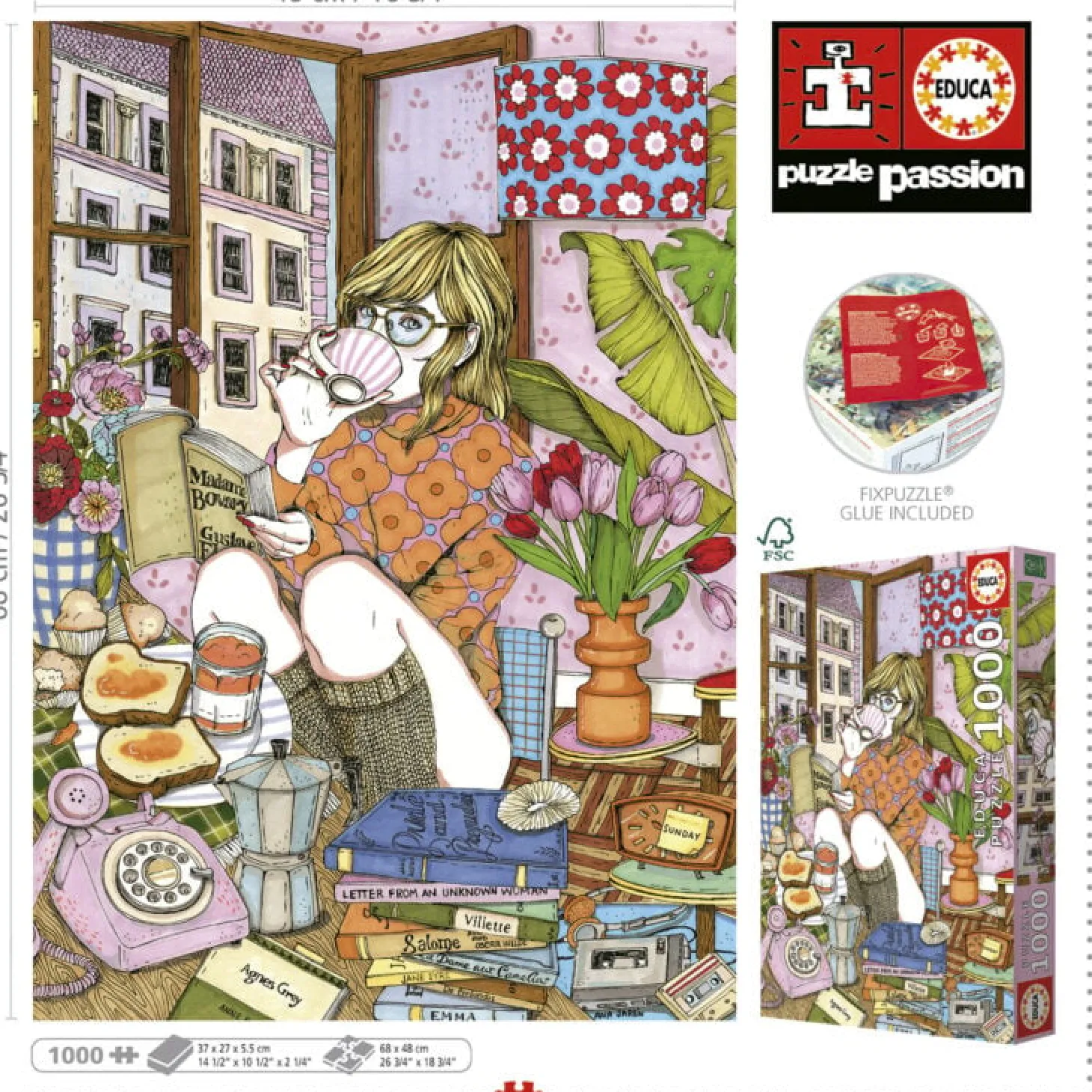Educa Temps pour moi - puzzle de 1000 pièces