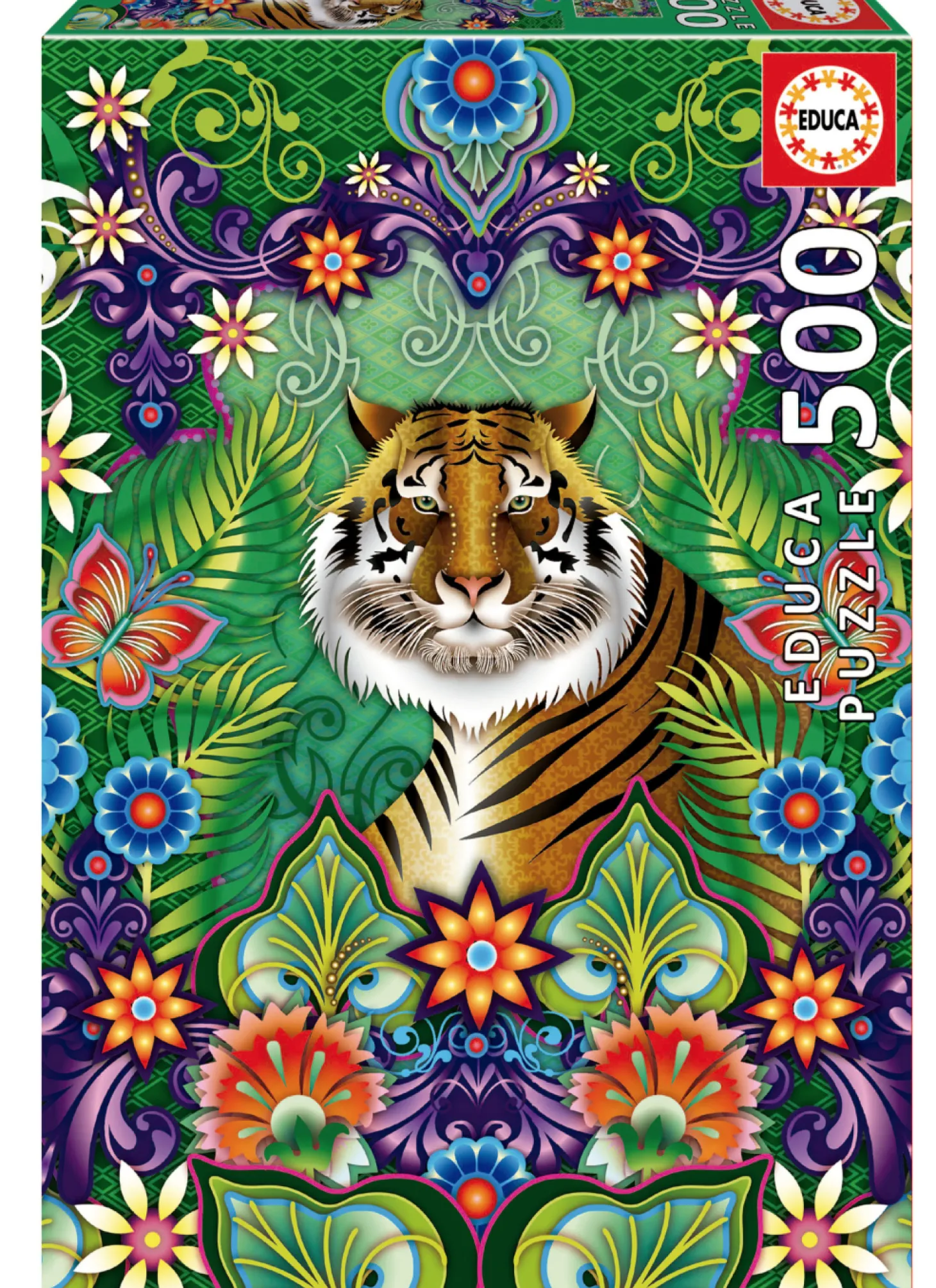 Educa Tigre du Bengale Graphique - puzzle de 500 pièces
