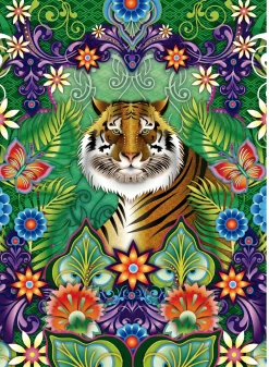 Educa Tigre du Bengale Graphique - puzzle de 500 pièces
