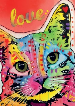 Educa Tilt Cat Love - Dean Russo - puzzle de 1000 pièces